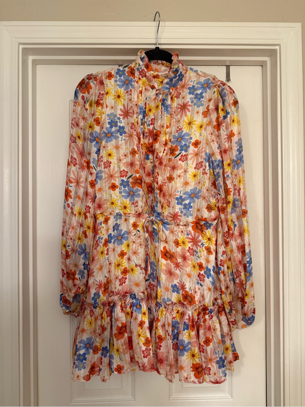 Buddy Love Grace Long Sleeve Mini Dress- Wild Flower - Picture 5 of 7